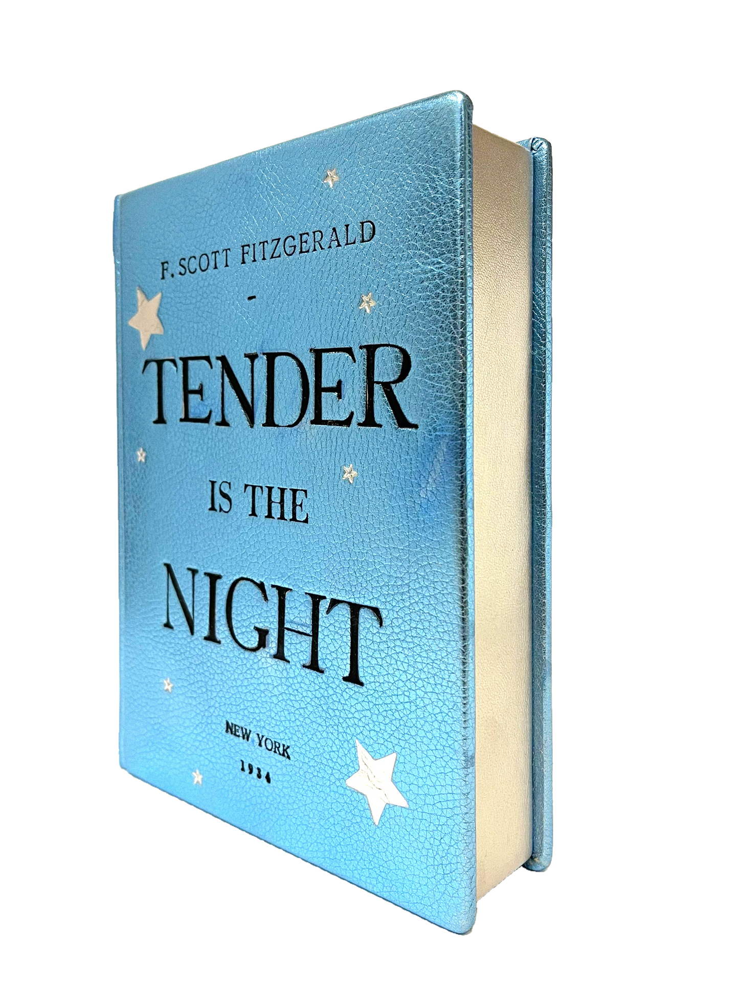 Tender is the Night Leather Book Clutch