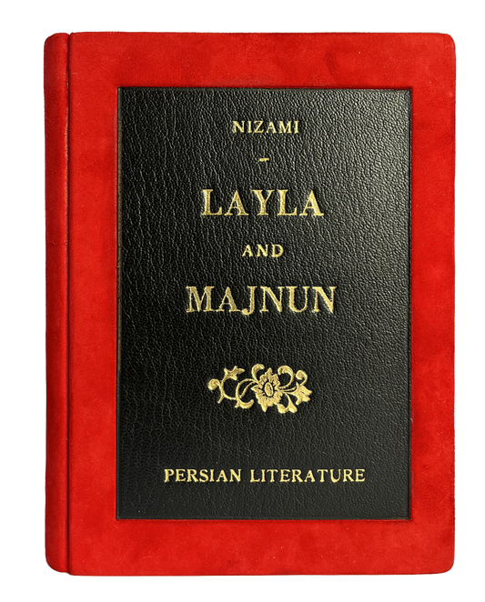 Layla and Majnun - leather Book Clutch