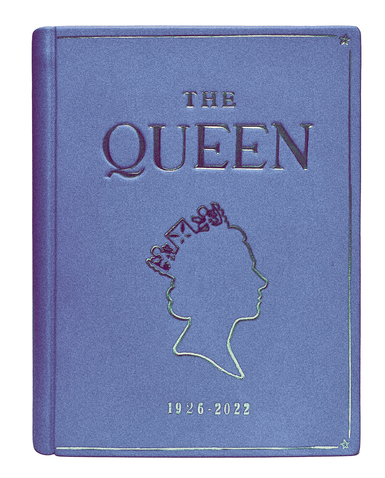 The Queen - leather Book Clutch