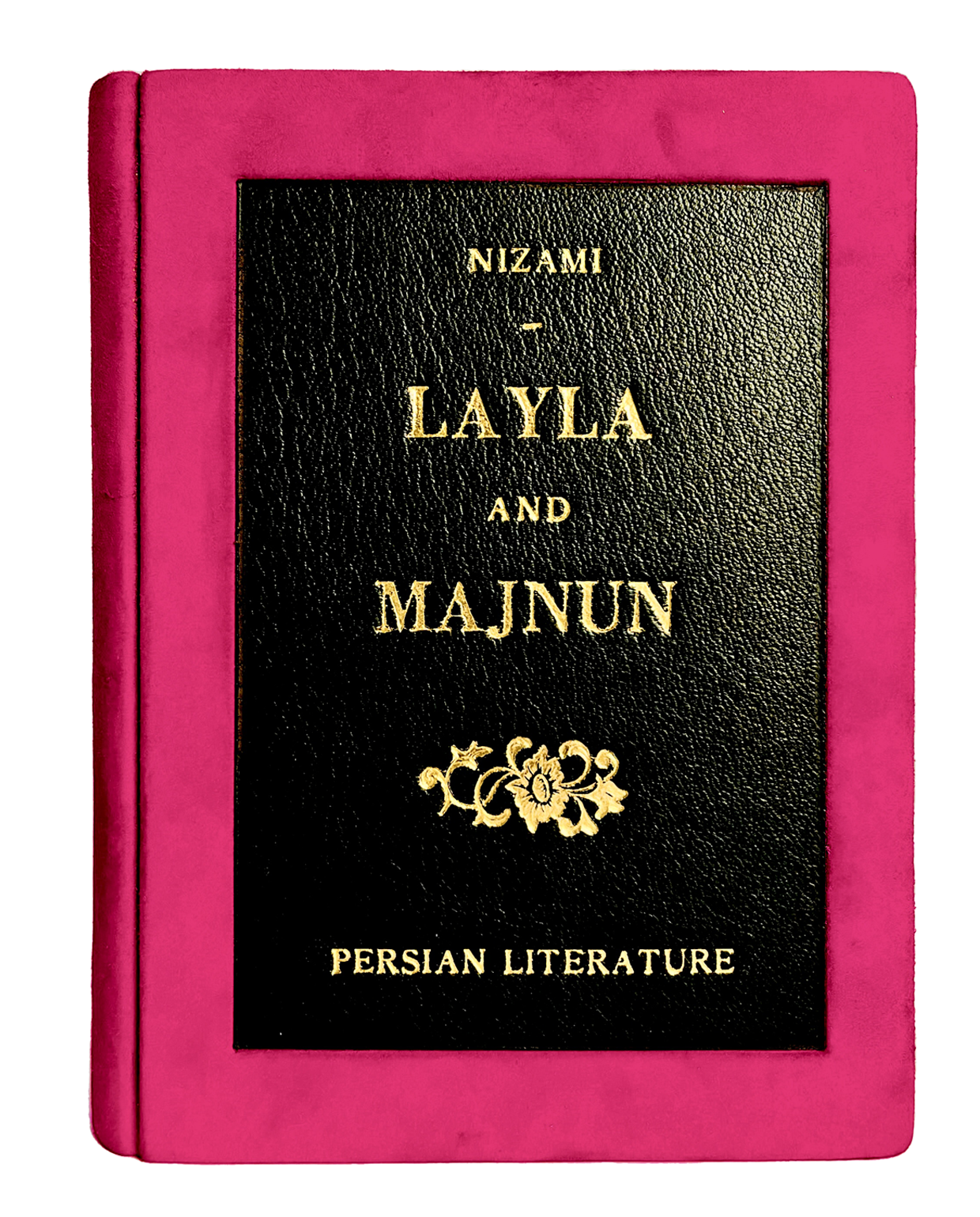 Layla and Majnun - leather Book Clutch