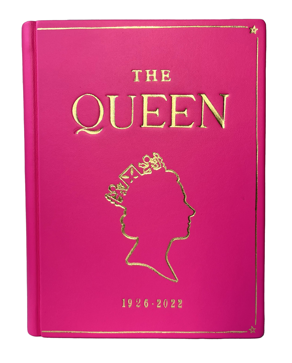 The Queen - leather Book Clutch