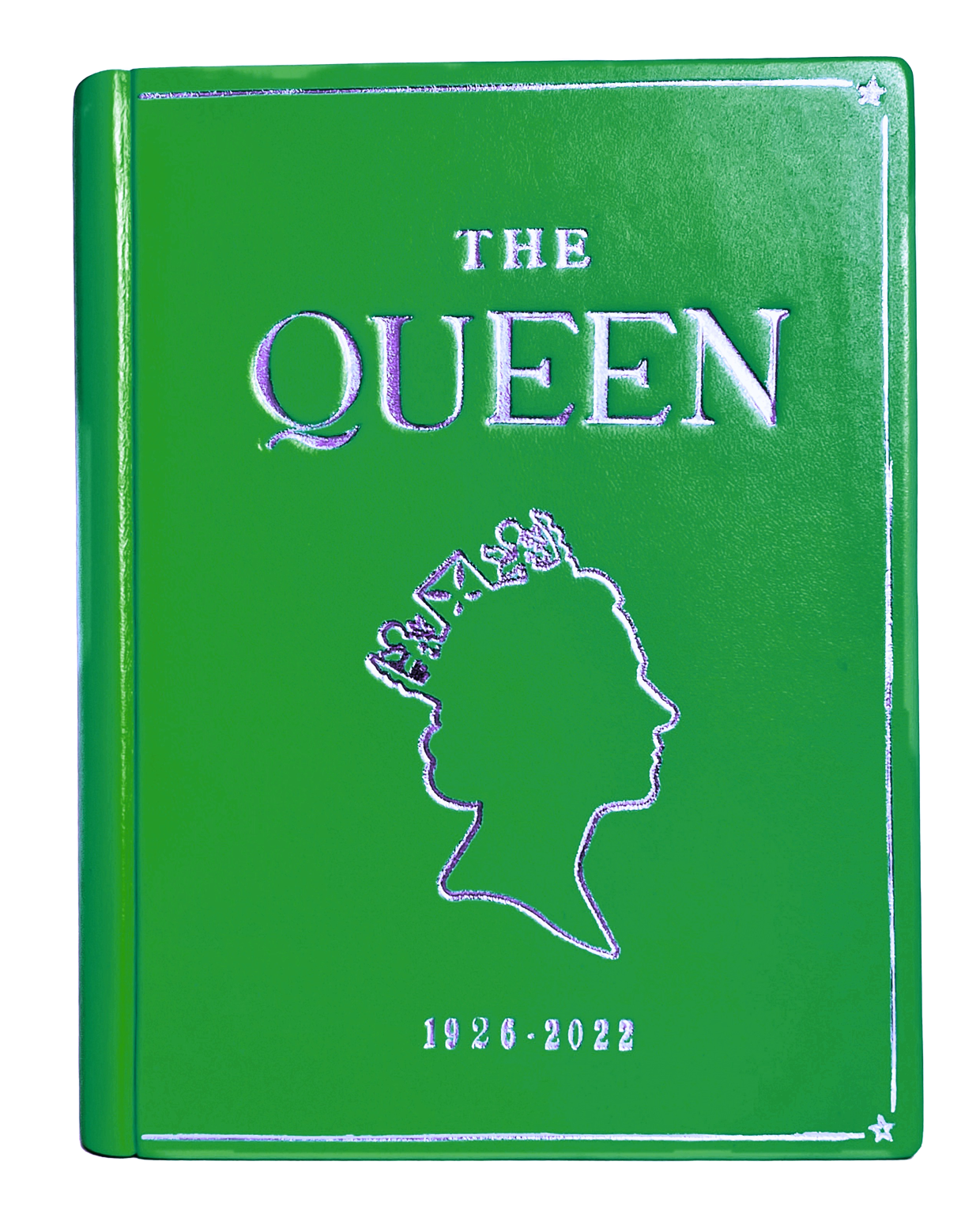 The Queen - leather Book Clutch