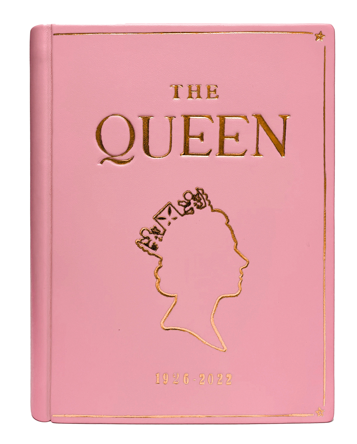 The Queen - leather Book Clutch