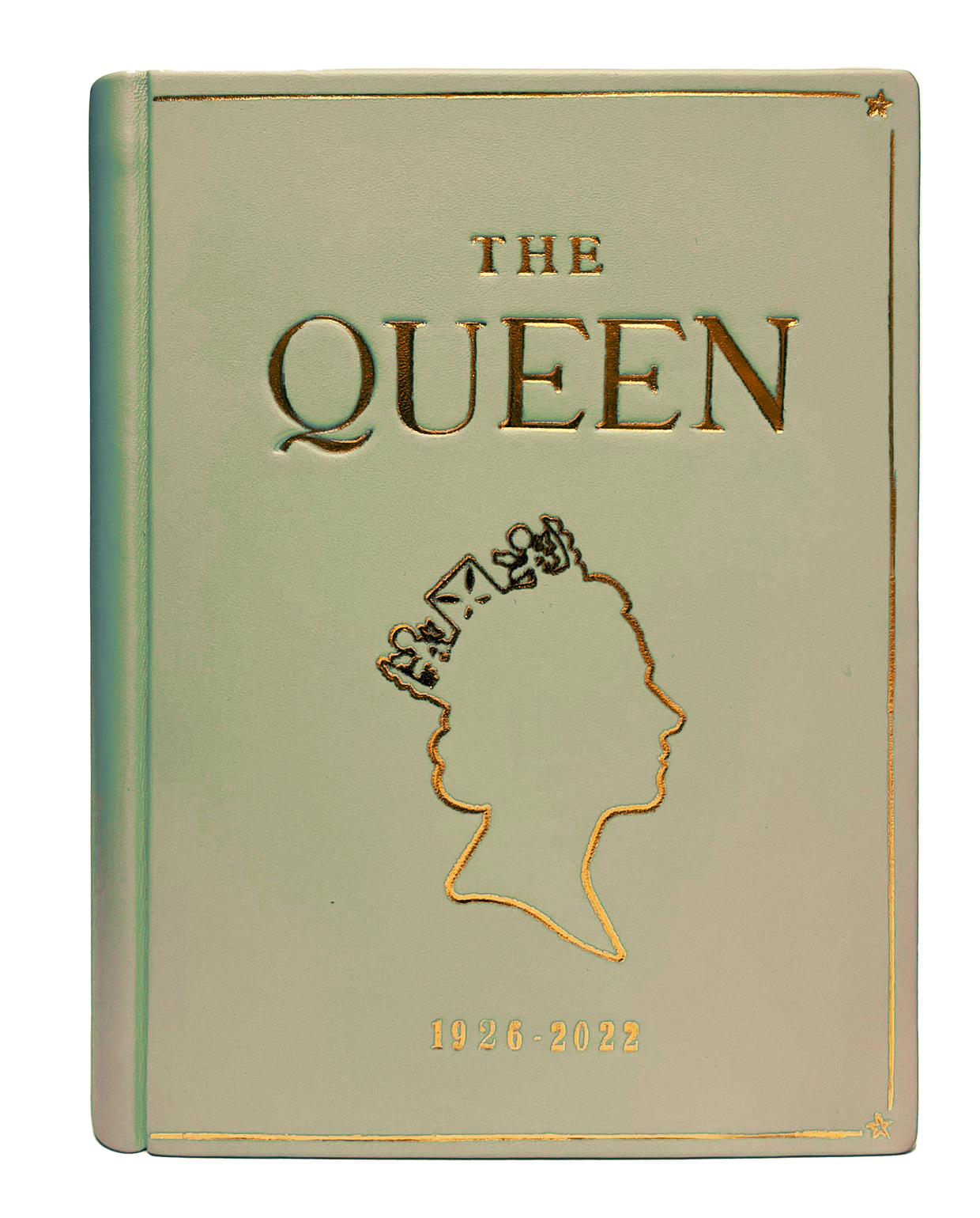 The Queen - leather Book Clutch